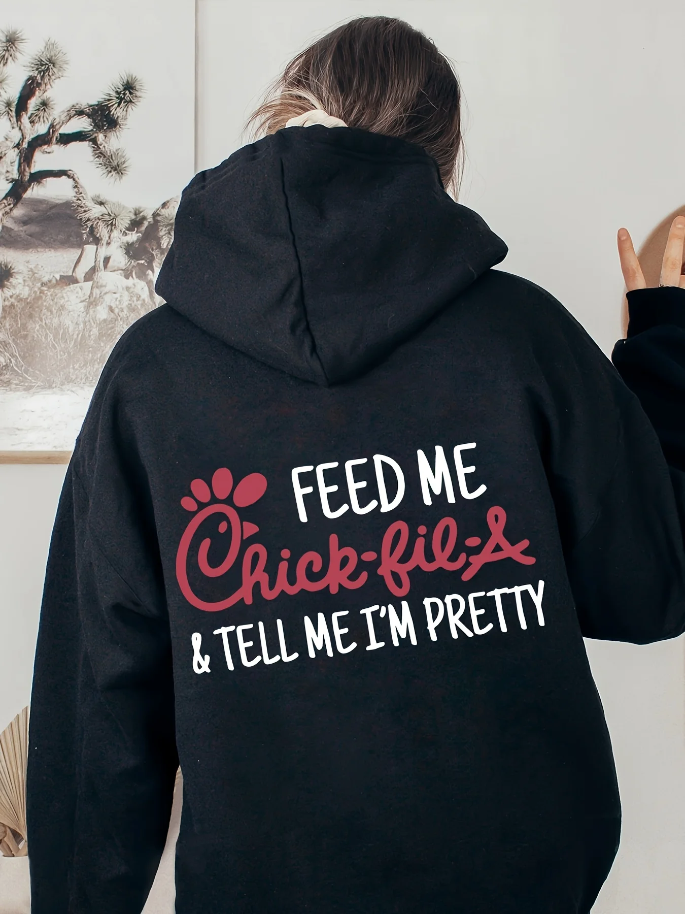 

Graphic Printing Autumn and Winter Pure Cotton Men's and Women's Hoodies Casual Outdoor Street Sports Training Brand Trend