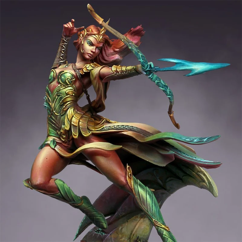 

1/24 фигурка из смолы, неокрашенная модель, военная тема, в разобранном виде и неокрашенная GK