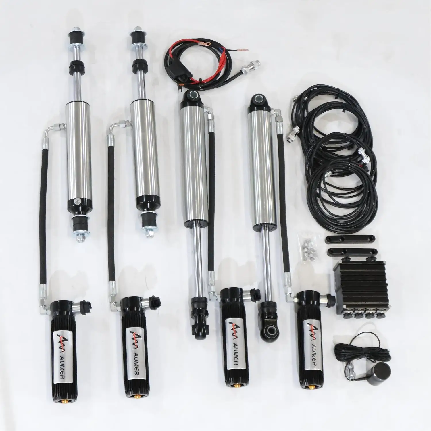 Damping Force Remote Control Electronic Adjustable Shock Absorber 4x4 Off Road Suspension Kit for Y60 GU Nissan Patrol Y61