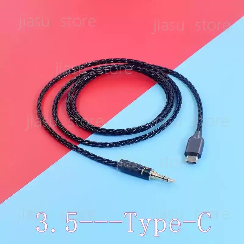 Bowers Wilkins BW Px8 Px7 Pi7 Pi8 Upgrade Cable USB C to 3.5mm 4.4mm Balanced Audio Cable