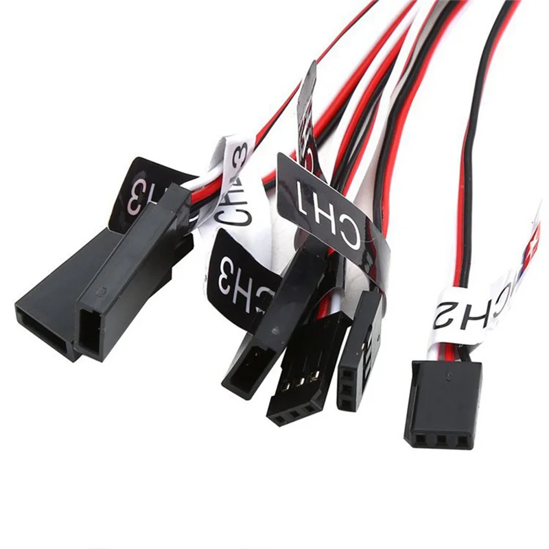 AS96-RC carro 12 led conjunto de luz sistema iluminação kit simulação luzes piscando para 1/10 1/8 rc carro caminhão iluminação acessório