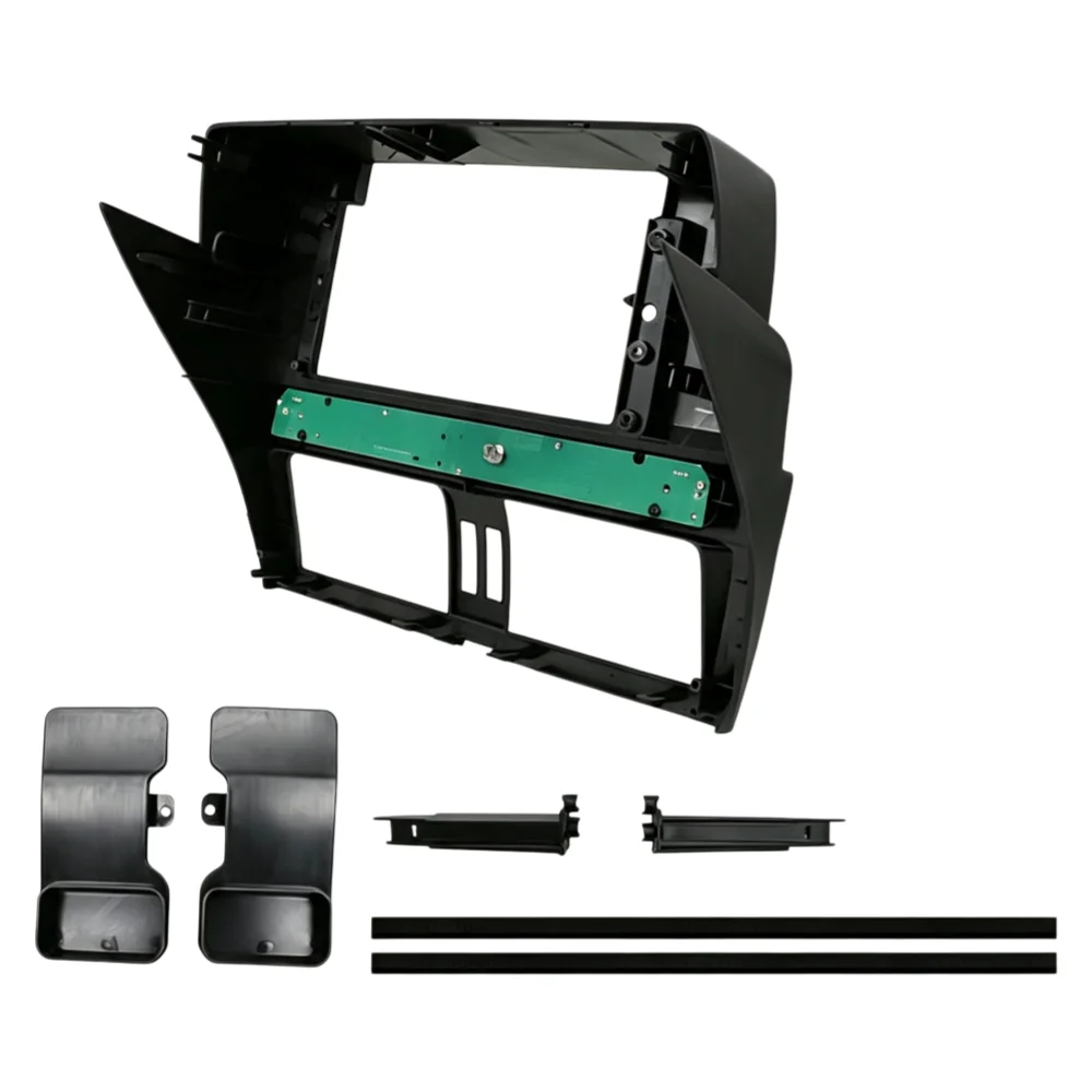 12.3 Inch Car Radio Fascia Frame For Toyota Prado 2014-2017 Android Stereo Dashboard Panel Trim Bezel Installation Kit