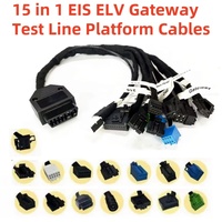 15in1 ELV Cable EZS Gateway Test Platform Cable 15 in 1 Cluster for Benz Cable VVDI tablet for M--B Locks Platform Tool
