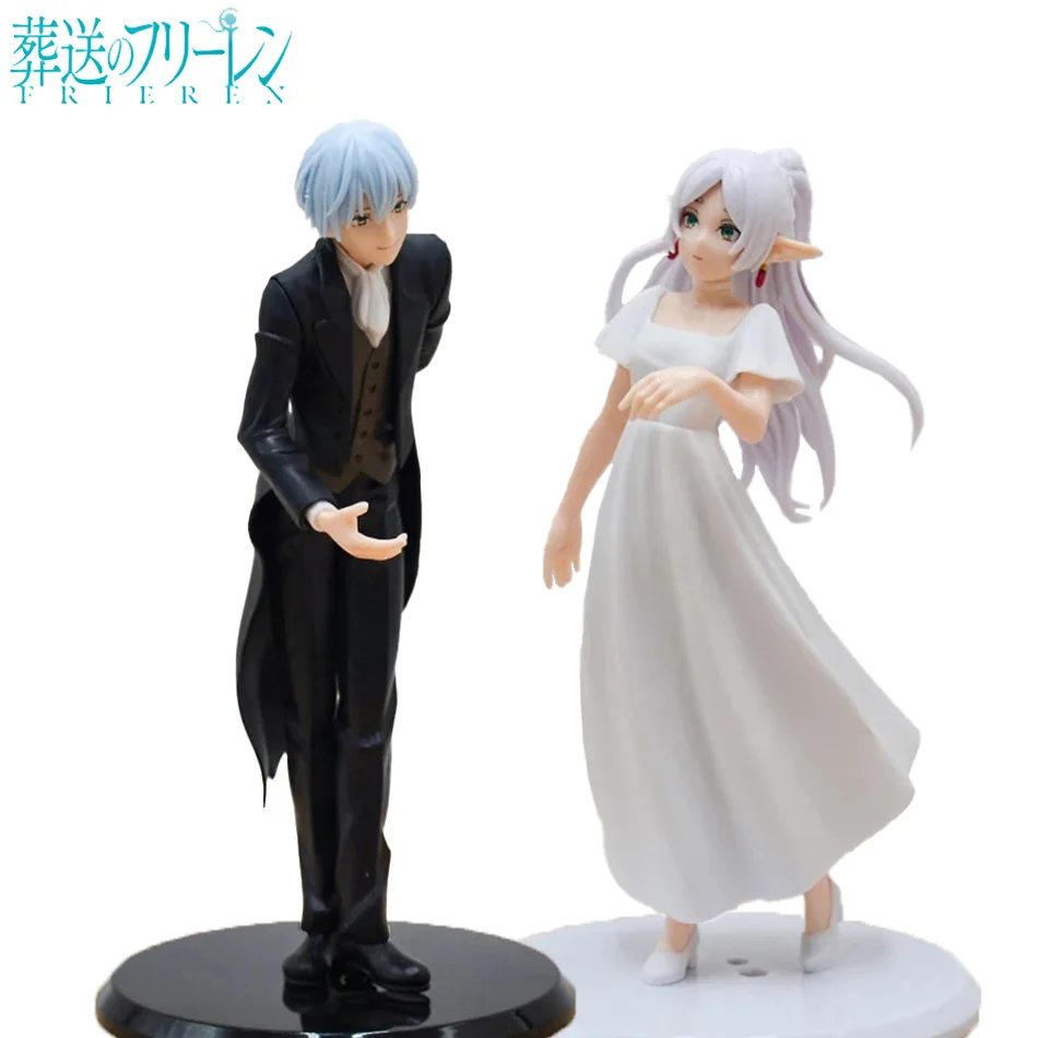 Frieren: Beyond Journey's End - Figura de Anime da Versão Dançante de Frieren e Himmel - Modelo Colecionável Sousou no Frieren - Presente