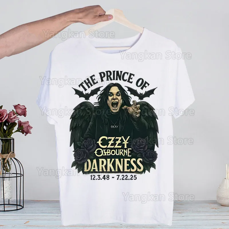 

Rock Ozzy Osbourne Devil Metal Funny T Shirt Men New Casual Short Sleeve Tshirt Homme Manga Unisex T-shirt Tees