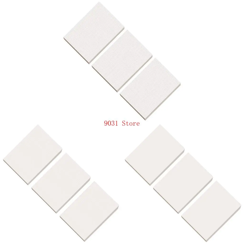 3 PCS Graph Paper Paper Paper Writing Pad Paper Notepad Pad Pad School School Office For Offre Students Professor