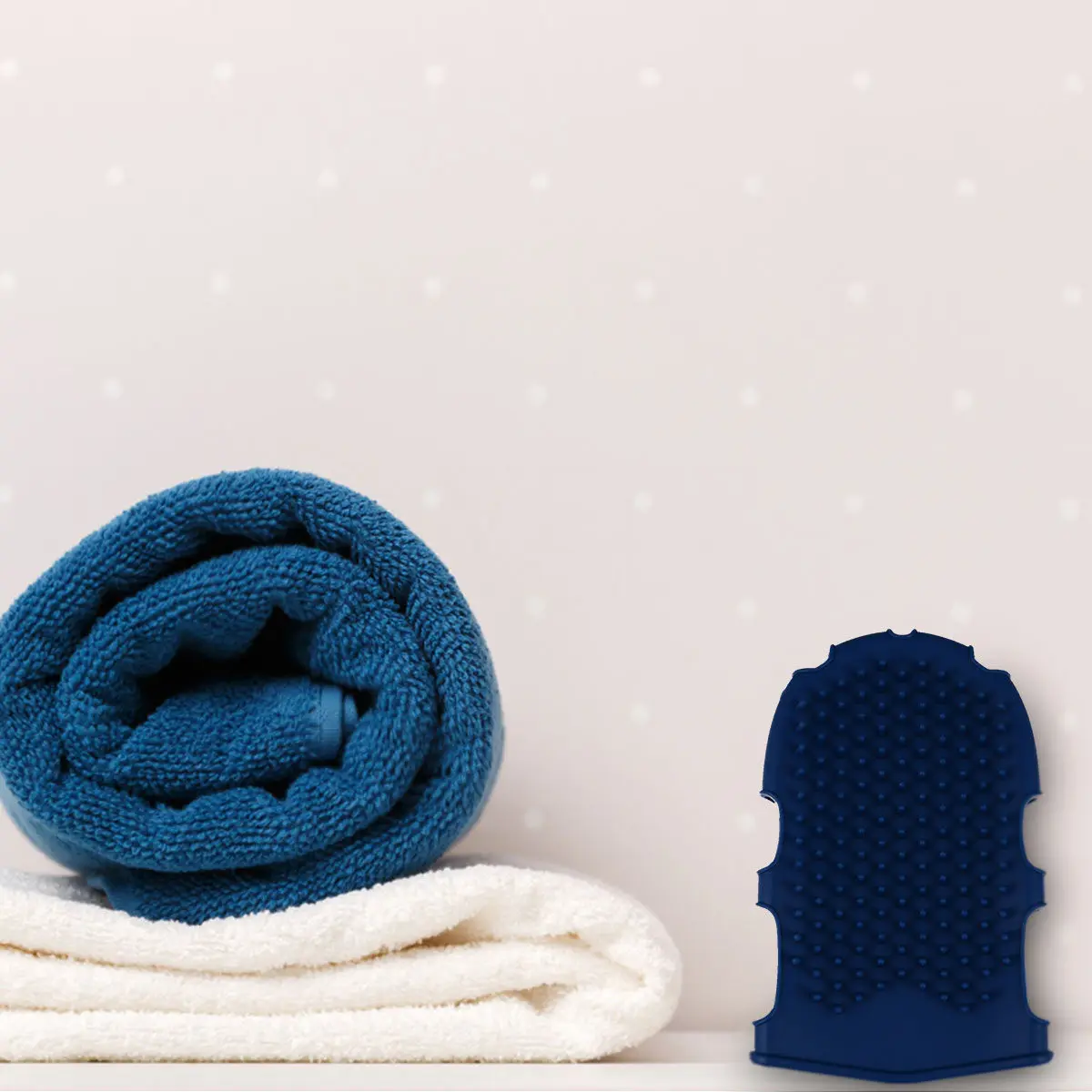 

2Pcs Bath Massage Glove Silicone Skin Scrubber for Smooth Cleansing Anti-Itch Care Ideal for Sensitive Skin Hygiene and