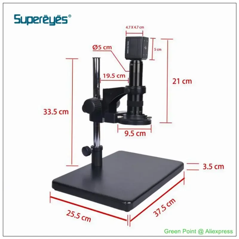250-2000X Continuous Amplification Digital Microscope T004 USB Desktop Electron Microscope Portable Magnifier Cell Phone Repair