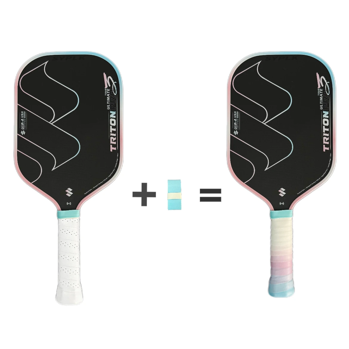 

Термоформованное весло для пиклбола TRITON PRO, весло для пиклбола из углеродного волокна T700, нескользящая ручка с клеем для рук, полипропиленовый сердечник