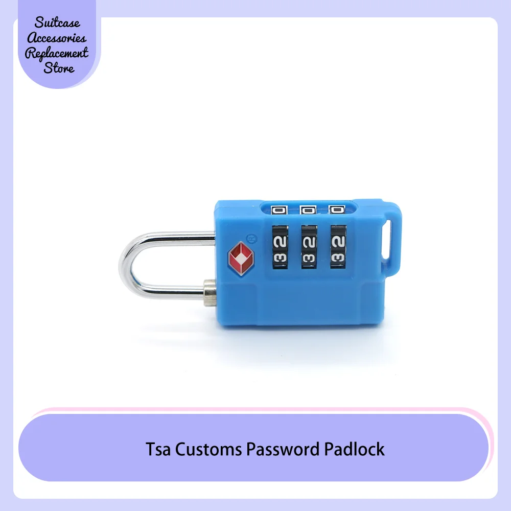 

TSA Customs code lock Luggage accessories Customs lock stylish appearance anti-theft wear-resistant hot selling explosive