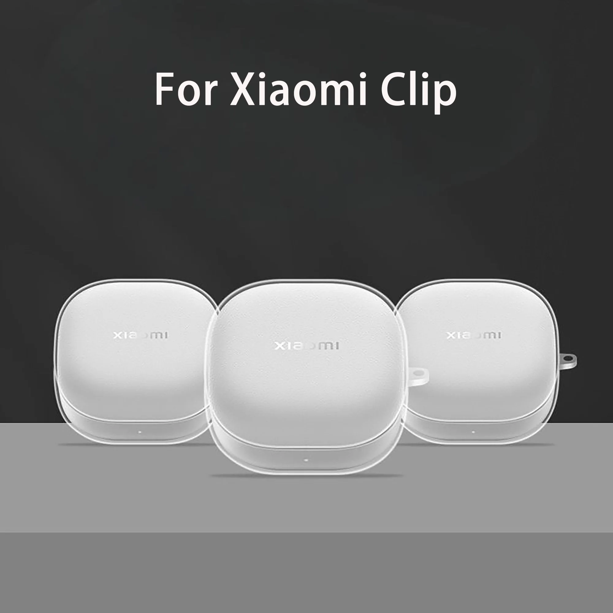 Transparent earphone case for Xiaomi Ear Clip Case Soft TPU Separate-style anti-drop all-cover earphone case