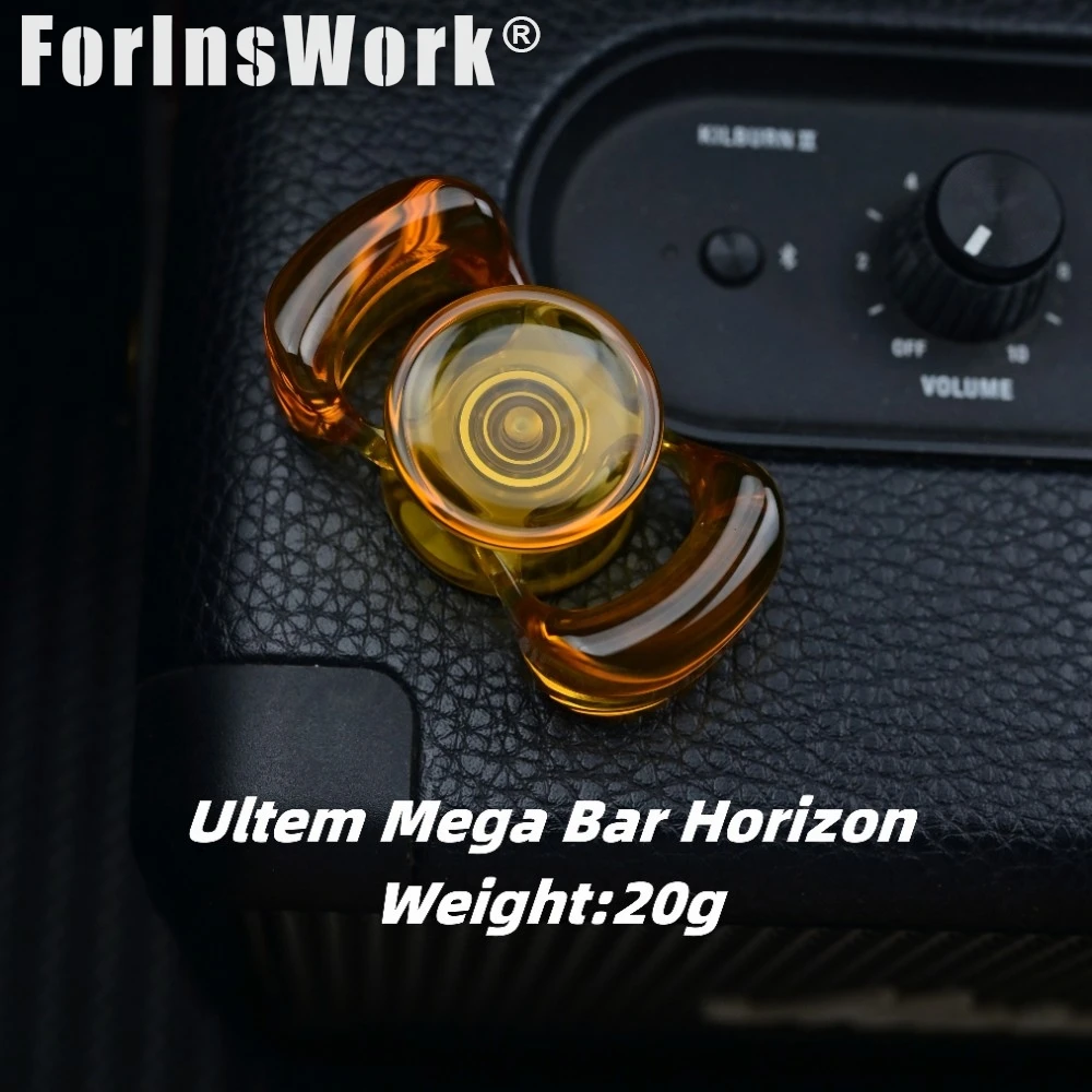 Kinetics Asia Pacific EDC PEI Ultem Mega Bar Horizon juguetes para aliviar el estrés Spinning Top Fidget Spinner