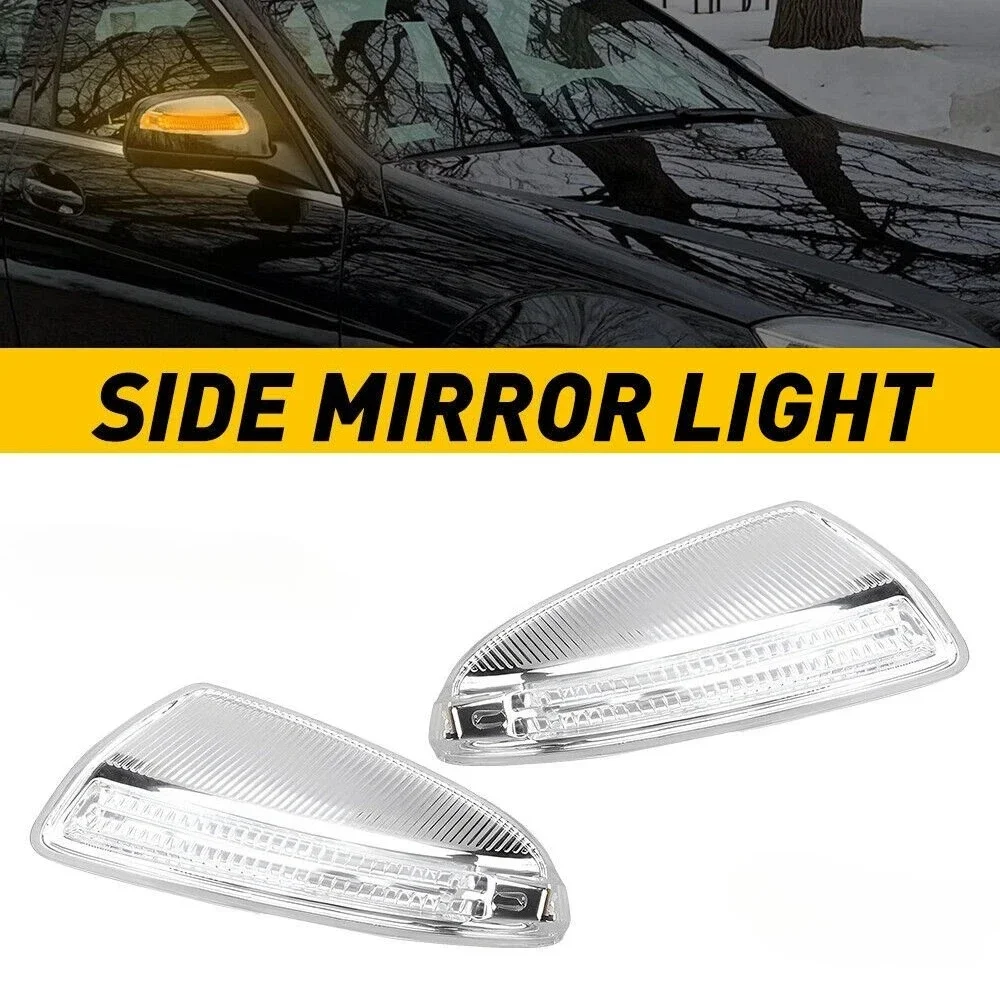 

Car Rear View Mirror Turn Signal Lights Lamp A2048200721 A2048200821 For Mercedes-Benz W204 W164 W639 ML C-Class