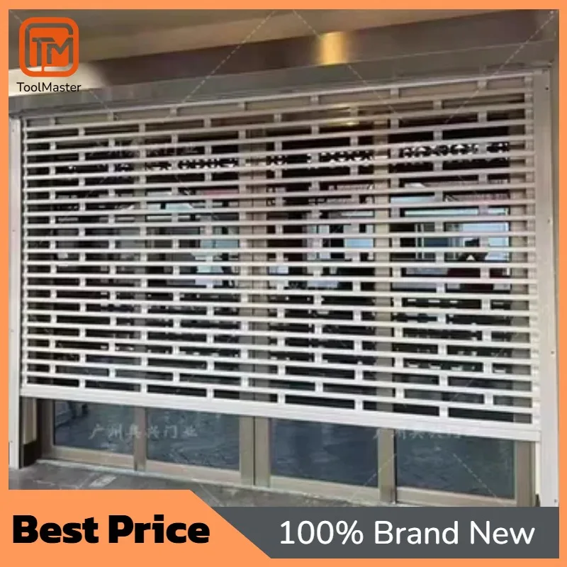 【Hot Sale】Decorative Pattern Aluminum Alloy Perforated Roller Shutter Door With Modern Design Anti-Theft Feature For Industrial