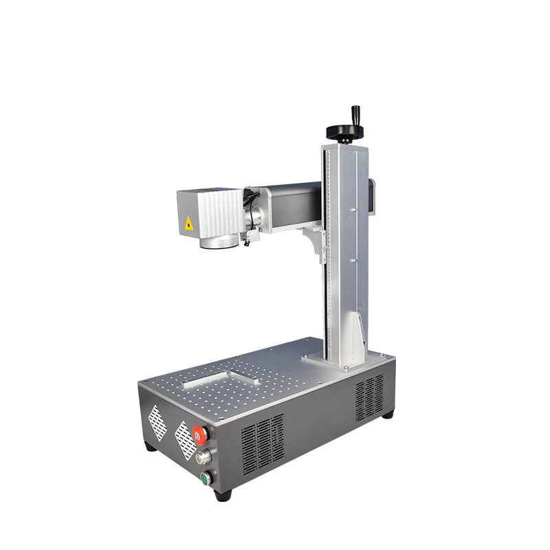 Fiber Laser Marking Engraving Machine Logo Pattern Code Signs Marker Engraver for Stainless Steel Metal Metal