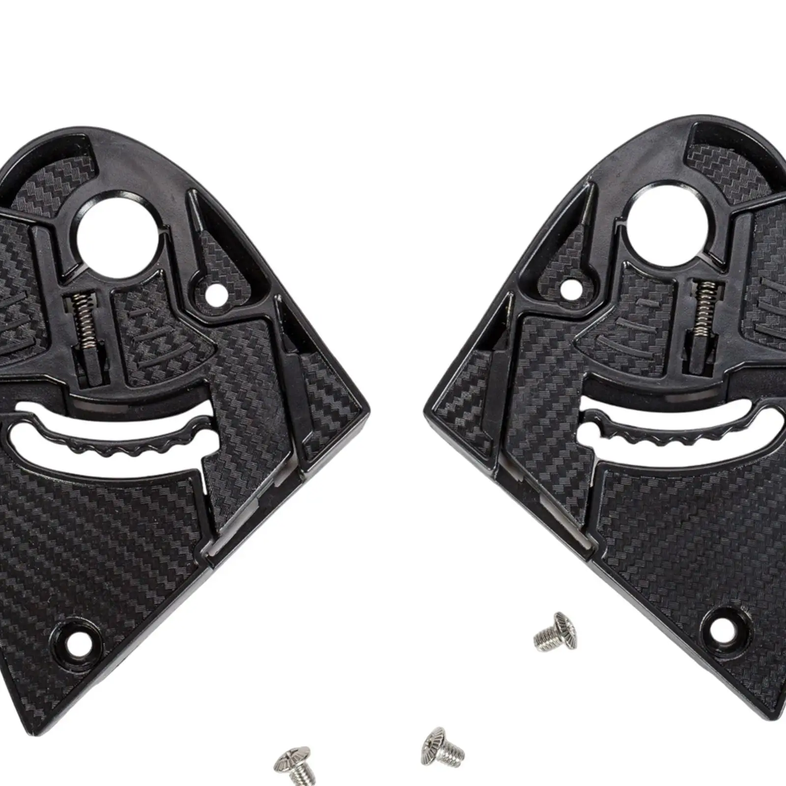 2 Pieces Motorbike Helmet Bases Replace High Performance with Screws Easy