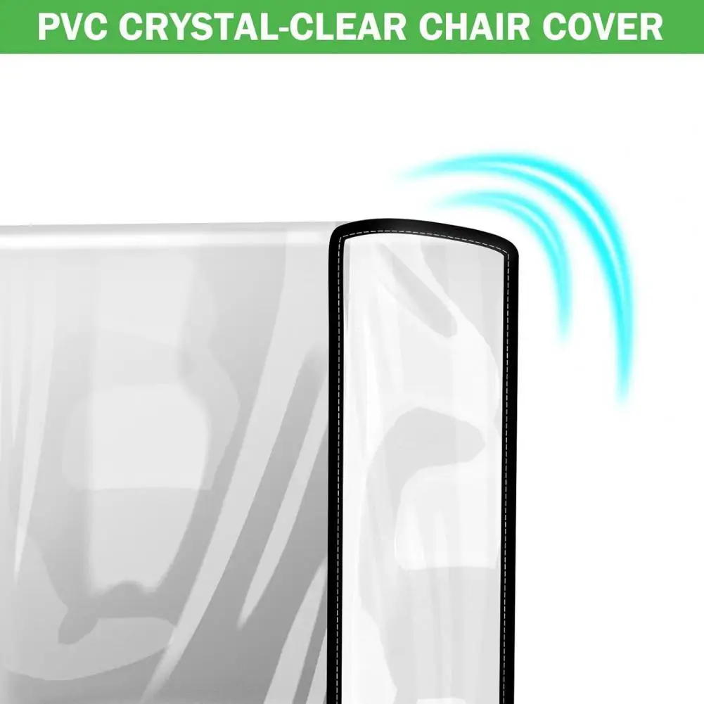 Chemical-resistant Chair Cover 2 Pcs Waterproof Salon Chair Covers Hairdressing Seat Protectors Reinforced Spa for Standard