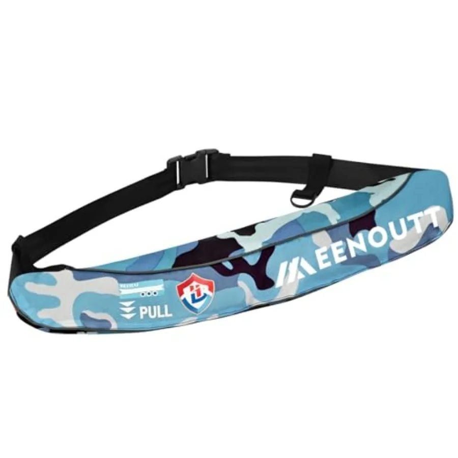 

Автоматический надувной поясной жилет для водных видов спорта, поясной ремень-жилет PFD для SUP-бординга, рыбалки, гребли, каякинга, подходит для веса 80-330 фунтов.