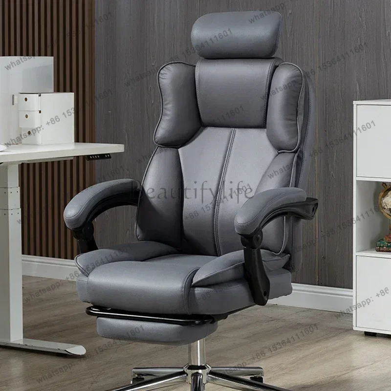 Factory Direct Sales Computer Adjustable Lift Office Chair Comfortable Backrest Ergonomic Senior Office Chair Bedroom Gaming Com