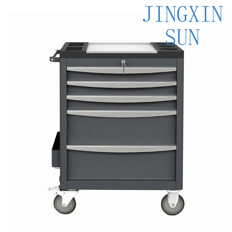 Metal Seven Drawer Tool Cabinet Multifunctional Tool Cabinet Pre-Assembly Structure Workshop Heavy Tool Cart