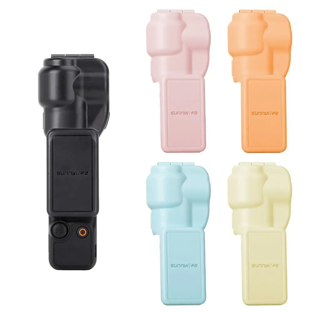 Plastic Gimbal Camera Protective Case Anti-Scratch Flip Cover Screen Protector Colorful Dsutproof for DJI Osmo Pocket 3