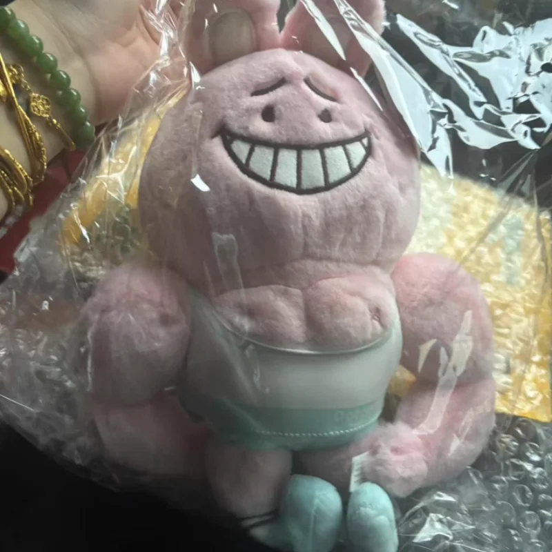 Nowy Oryginalny 24cm Miś Potdemiel Boyfriend z Mięśniami Brzucha Pluszowa Lalka Zabawka Ozdoba Śmieszny Prezent Urodzinowy dla Dzieci Dziewczynki