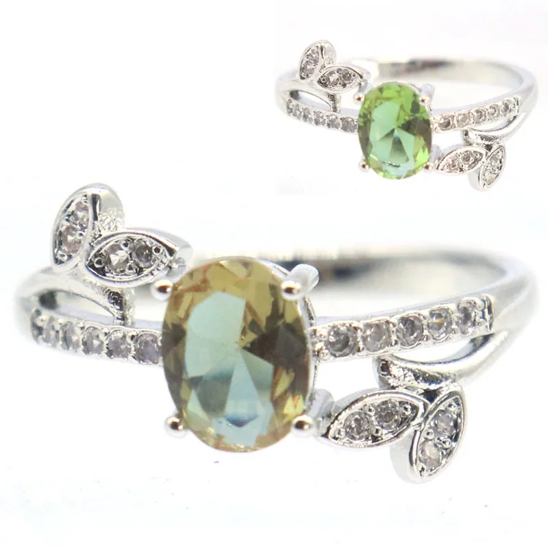 

Buy 4 Get 1 Free 18x12mm Prevent Allergy Real Green Emerald Real Blue Sapphire Color Changing Zultanite Silver plated Ring