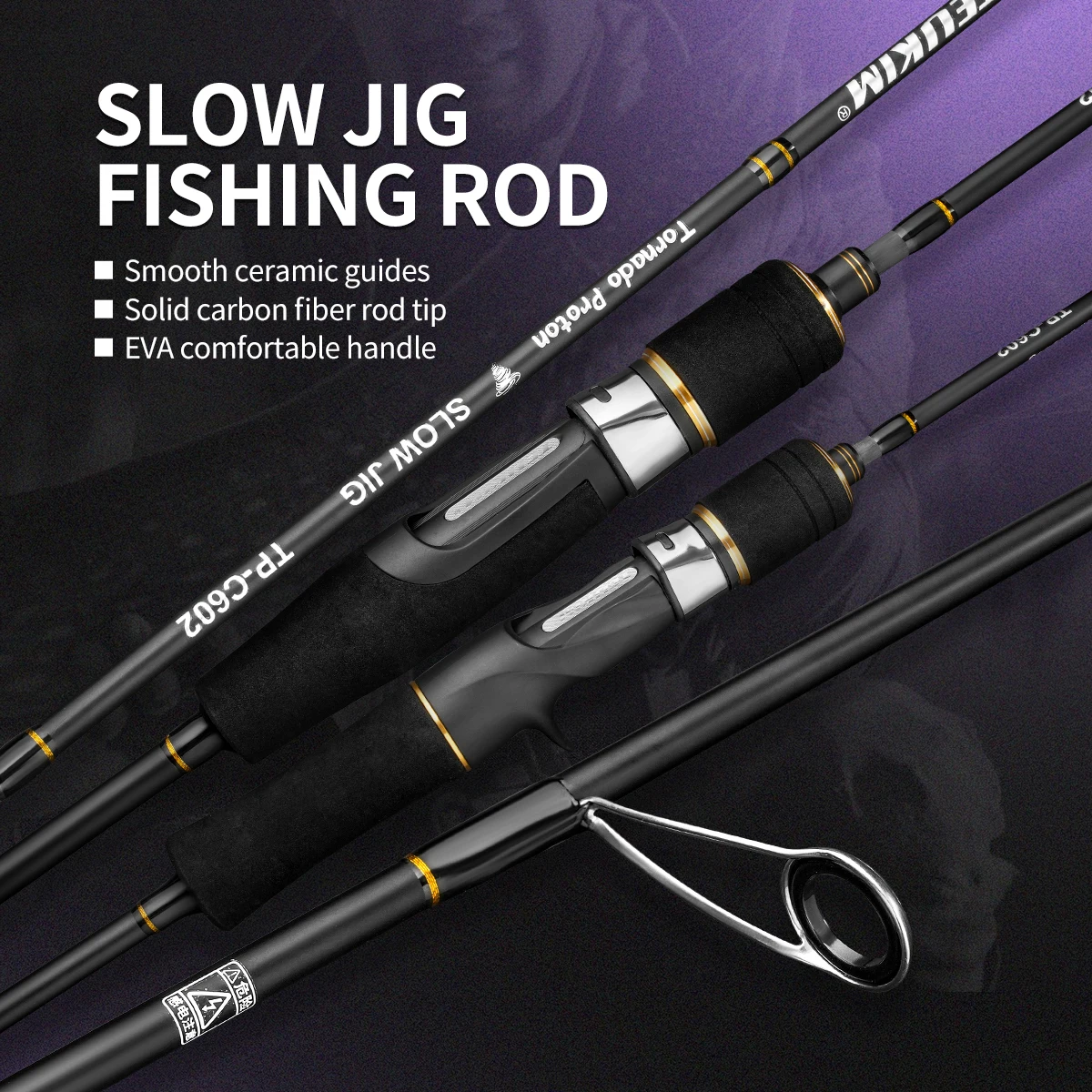 

boat Rod Spinning Baitcast 1.8m 1.98m High Sensitivity Spinning Baitcast Slow Jigging Fishing Rod Saltwater Fishing Rods