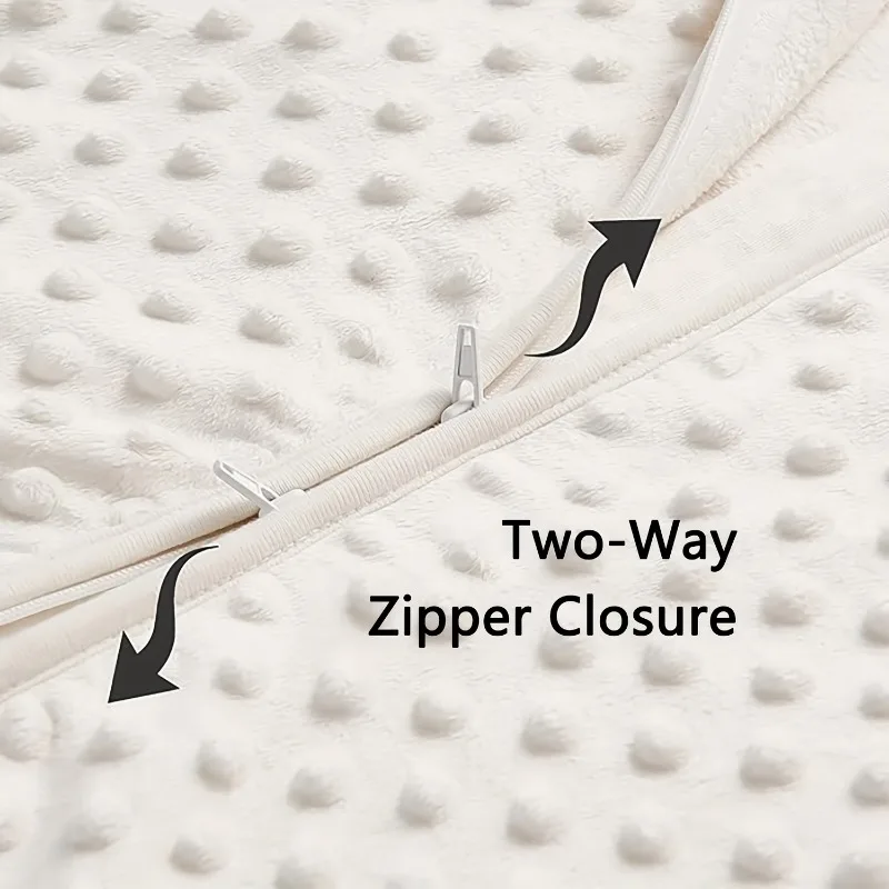 Baby Sleeping Bag Soft Sleeveless One Piece Two Way Zipper Perfect for All Seasons  Suitable for 0 to12 Months Baby Boys Girls