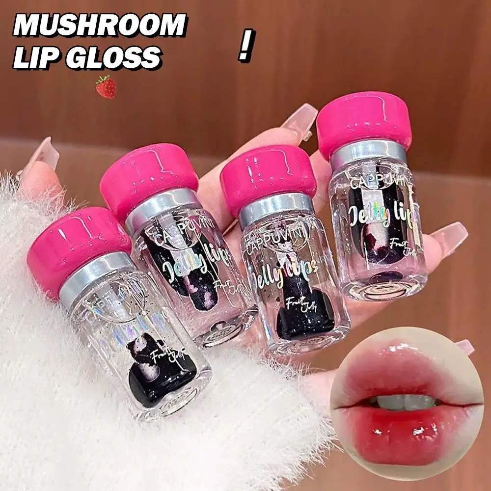 Tinta per labbra fruttata Water Gloss Tinta trasparente 5 colori Colori idratanti Liquido Rossetto alto Pigmento Impermeabile a lunga durata Non-U9D5