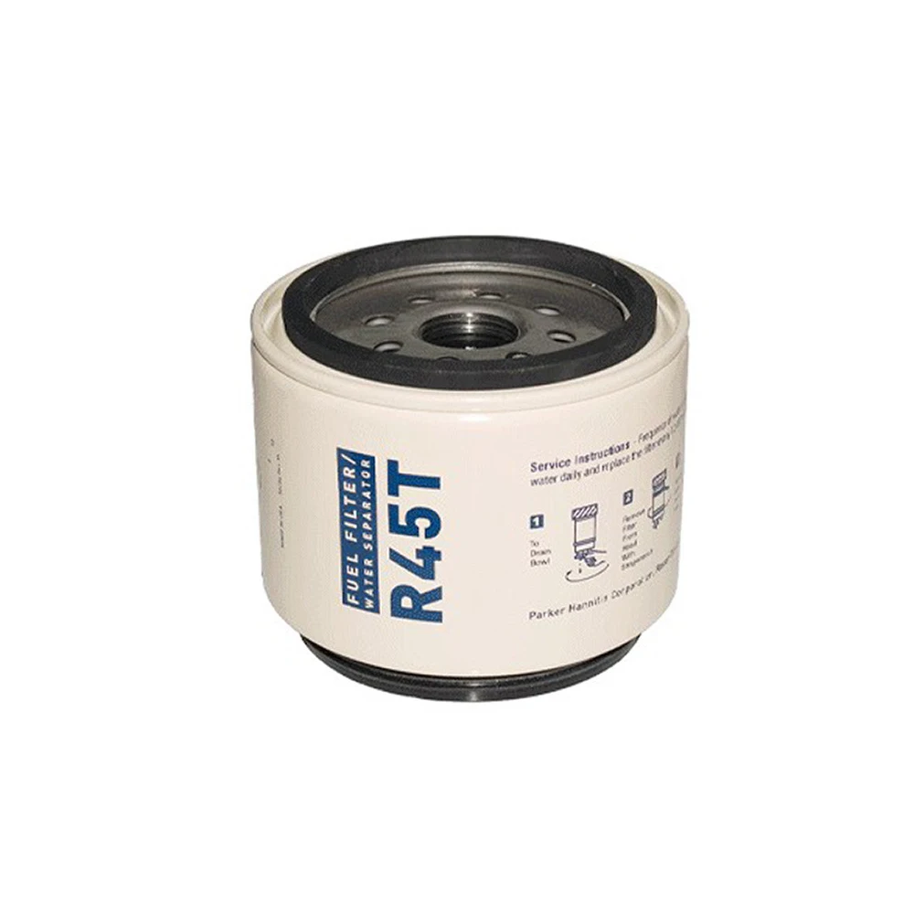 Elemento de Repuesto para Filtro de Combustible Diésel R45T de 10 Micras, Separador de Agua, Compatible con la Serie Racor 345RC – Motor Diésel