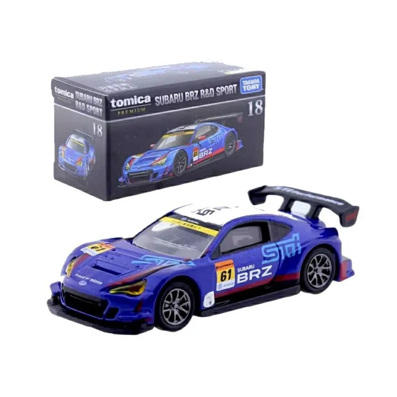 

TAKARA TOMY Tomica Black Box Alloy Car Model Flagship TP18 Subaru BRZ Sports Racing Car Exquisite Model Toy Gift for Boys