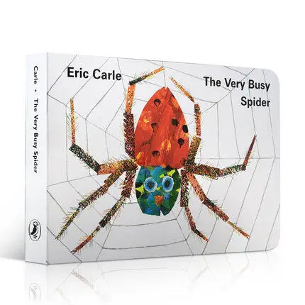 

The Very Busy Spider Eric Carle English Original Picture Board Book