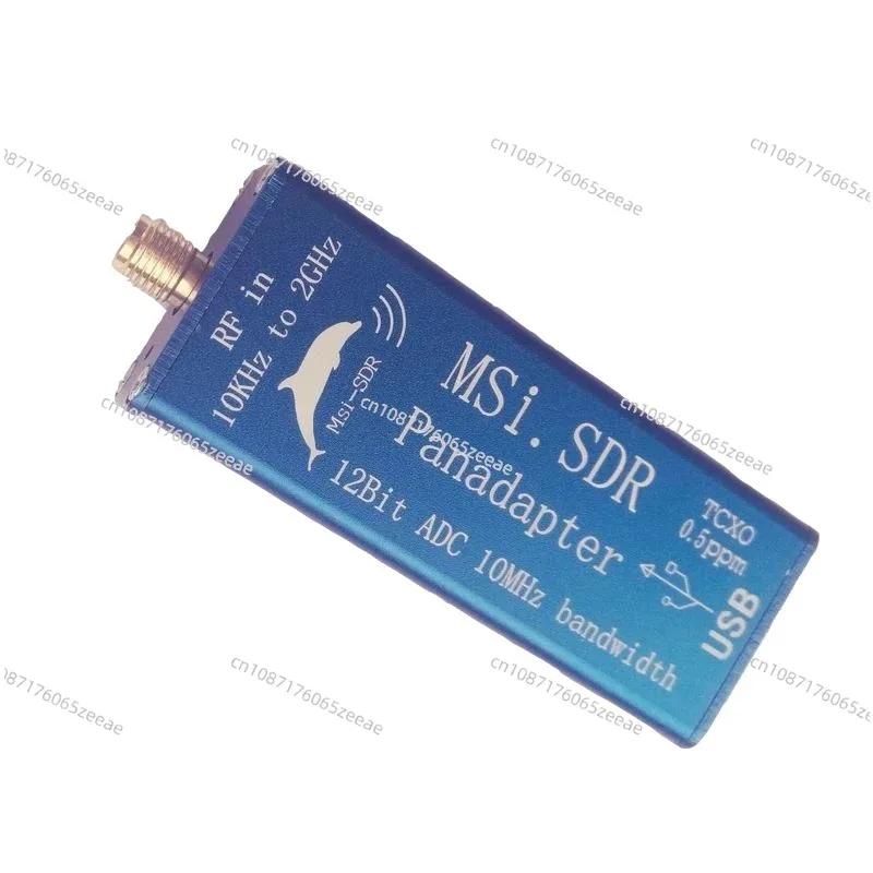 For MSI. SDR 10kHz To 2GHz Panadapter SDR Receiver TCXO 0.5ppm 12-bit ADC