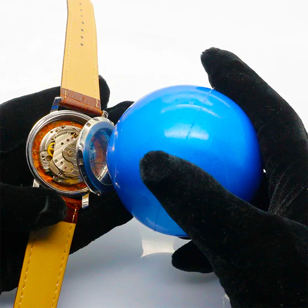 Table Repair Tool Unmarked Rubber Ball Watch Opener Watch Remover Open Bottom Does Not Damage The Back Cover Friction Opener image 4