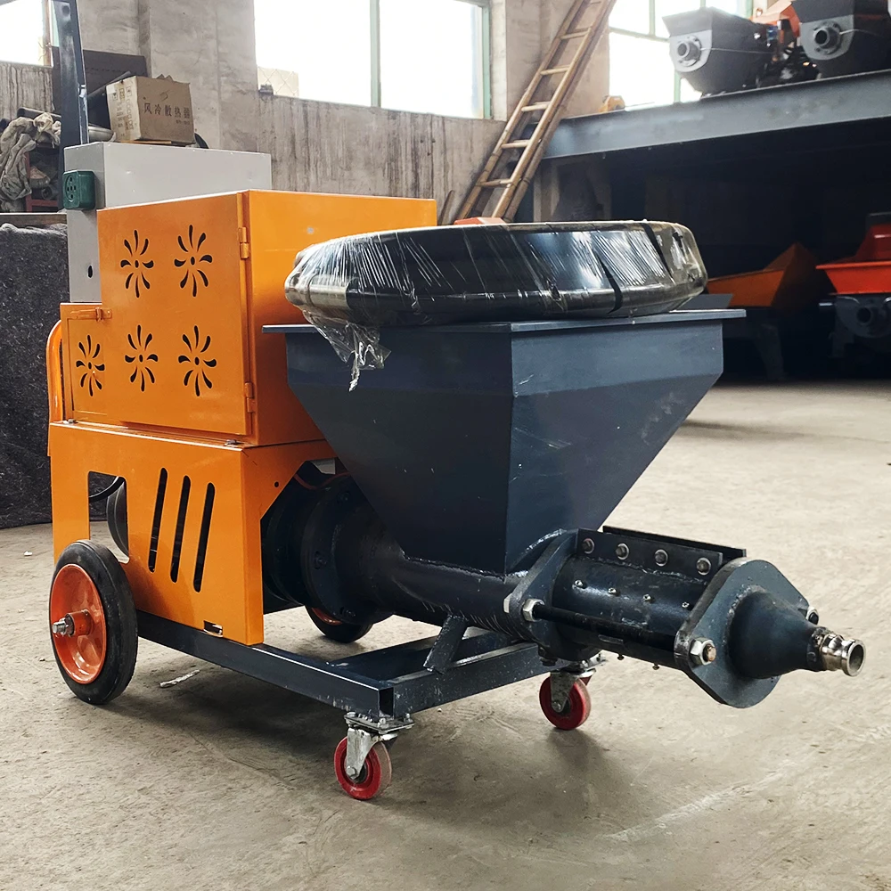 

511 Mortar Cement Plastering Spray Machine 220 V Power Electric Concrete Mortar Spraying Machine