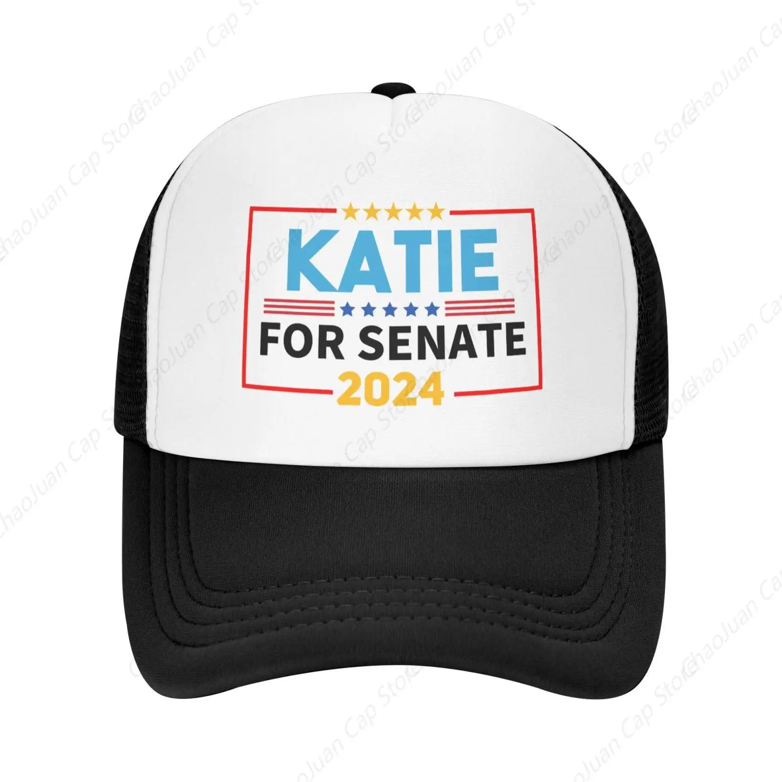 Katie-Porter for Senate Hat Katie-Porter for Senate 2024 Mesh Hat California Democrat Senate Cap for Men Women Black