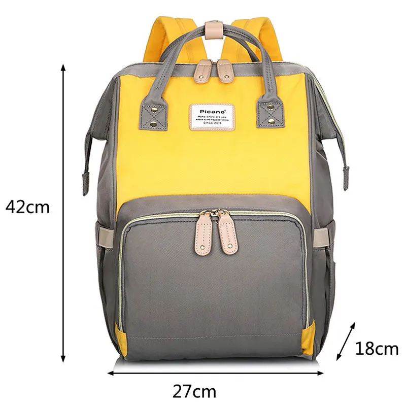 Women Ladies Shoulder Backpacks Large Capacity Mommy Baby Nursing Bags Fashion Female Business Backpack Diaper Bag