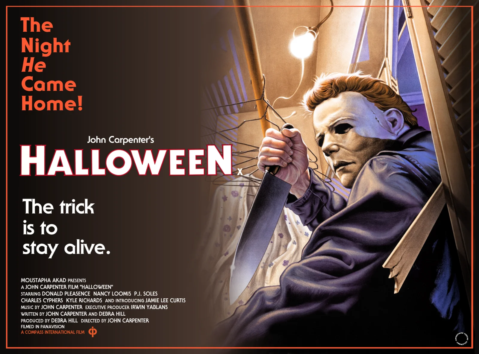 

HALLOWEEN Movie Art Picture Print Silk Poster Living Room Decor Home Wall