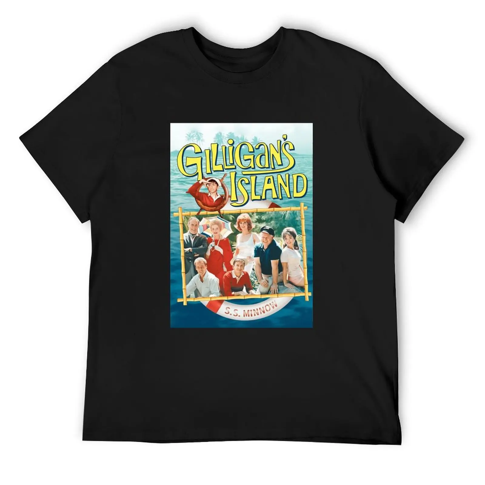 GILLIGAN'S For Fans T-Shirt vintage clothes plain men t shirts high quality