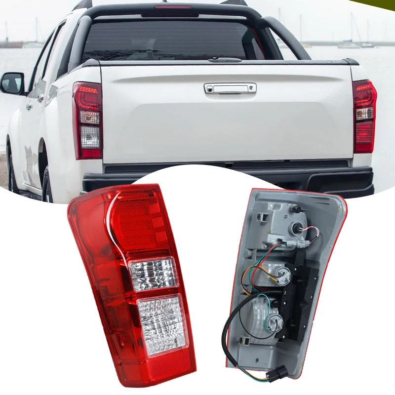 Auto Tail Lamp For Isuzu DMax D-Max 2012 2013 2014 2015 2016 2017 2018 2019 Rear Light LED Car Accessories Turn Signal fog light