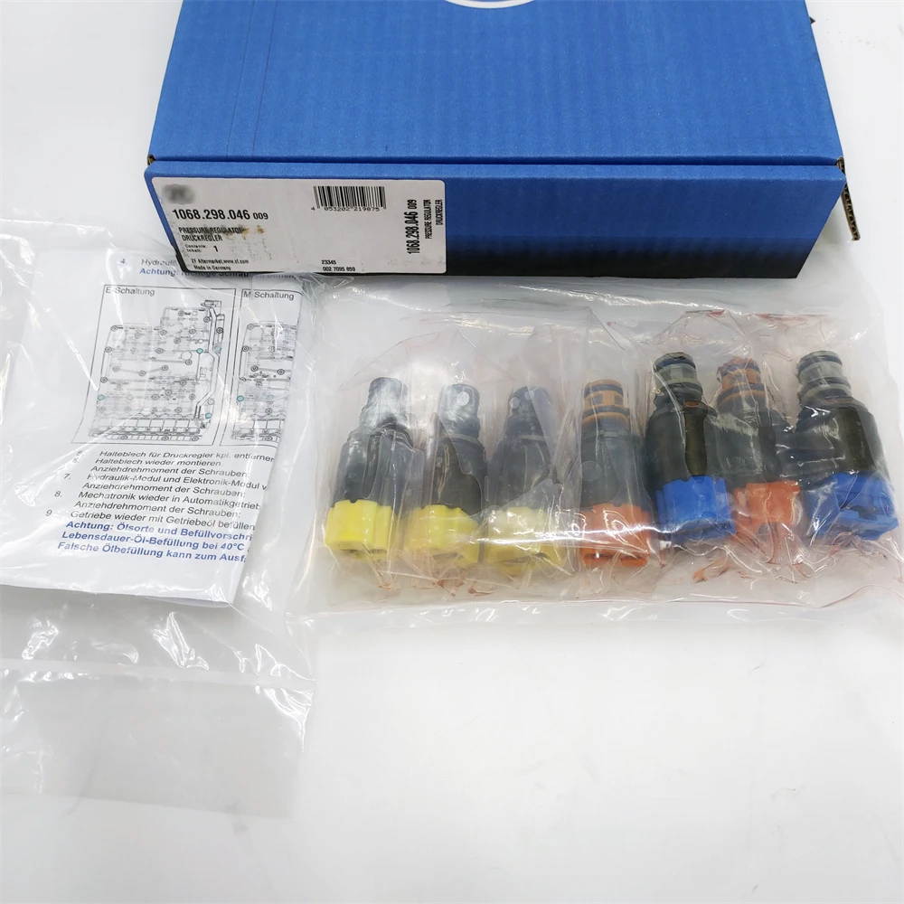 Original New 7PCS 6HP21 6HP28 ZF6HP21 ZF6HP28 Transmission Solenoid Set For AUDI BMW Jaguar Land Rover