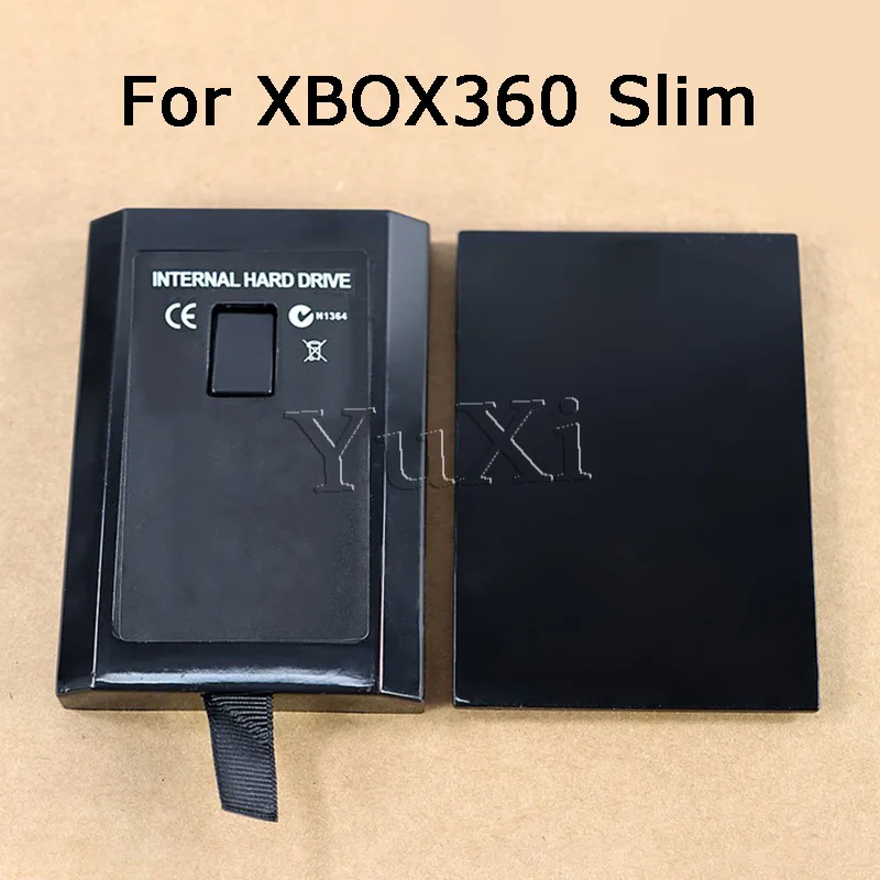 YuXi 1PC New Hard Disk Case For Microsoft XBOX 360 Slim Enclosure Cover Shell HDD Holder Bracket For XBOX360 HDD Hard Drive Box