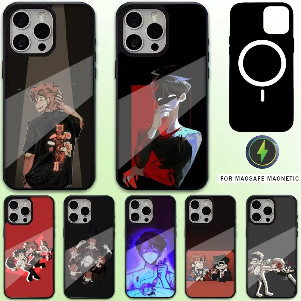 

Game D-Dead Plate Vince Rody Phone Case For iPhone17,16,15,14,13,12,11 Plus,Pro Max Magnetic For Magsafe Wireless Charging