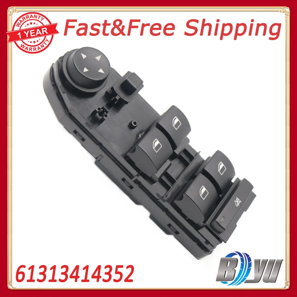 Electric Master Power Window Control Switches For BMW X3 2004-2010 61313414352 61313413428