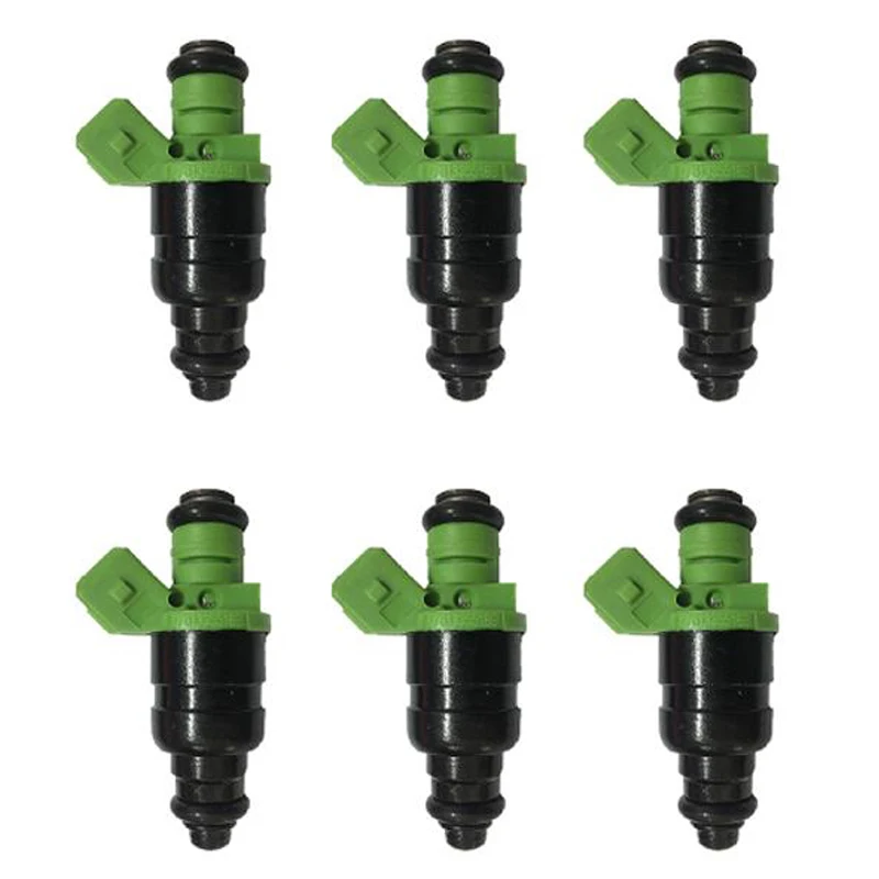 6Pcs/Lot Fuel Injector Nozzles For 1998 - 2005 Passat 1998 - 2001 -A4 A6 2.8L V6 078133551BB 078133551