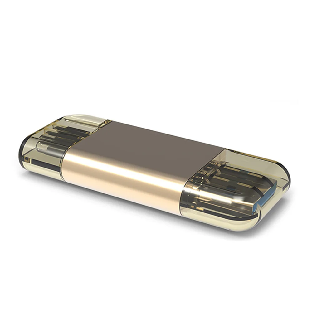 Nano Memory Card Reader Replacement For Huawei Mate20/P30 Pro NM-Card USB3.0 Gen Type-C TF/NM Card Reader，Gold