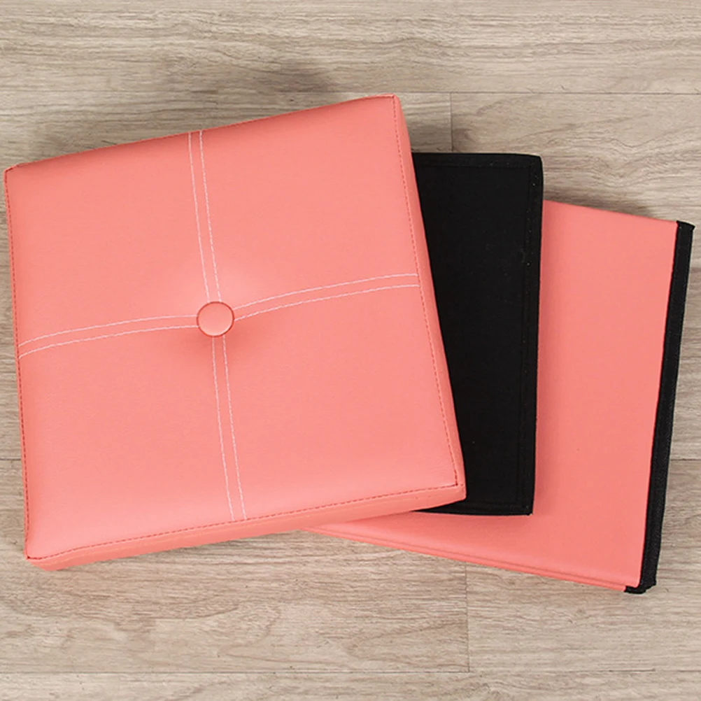 

Foldable Black Storage Box Cube 27L Organizer for Home Bedroom Living Room Portable Lightweight Storage Solution