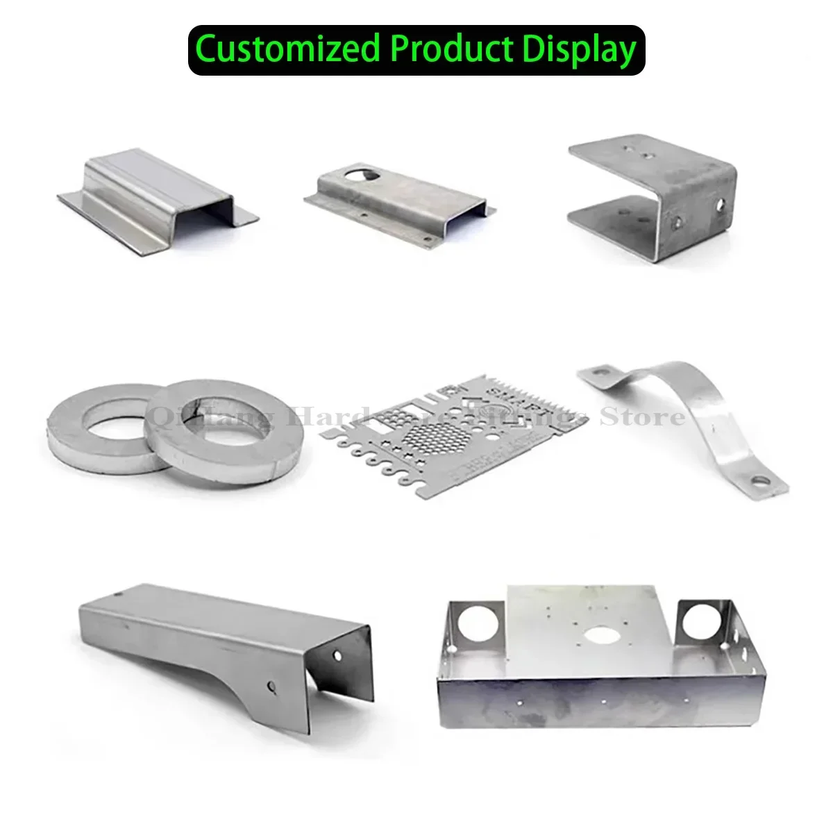 201 Stainless Steel Square Plate Sheet Thickness 6mm 8mm Size 50x50 100x50 100x100 150x150 200x100 200x200mm