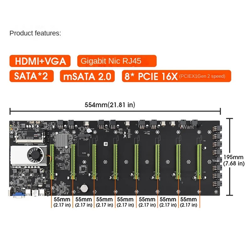 D37 mainboard DDR3 4G memory 128G MSATA hard disk package assembly